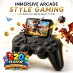 Plug & Play Retro Game Console Controller for TV | Handheld Video Game with Screen & AV Cable | Classic Gaming Device for Kids & Adults | Portable Gaming Toy - Image 3