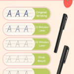 Magic Practice Copybook Set of 4 | Reusable Handwriting Books for kids Age 3-6 Years Boys & Girls - Image 3