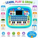 Interactive Kids Learning Tablet & Piano Keyboard - Educational Toy Laptop with Alphabet, Animal Sounds & Music for Toddlers 2-5 Years - Image 2