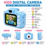 Kids Camera for Girls Boys 3-12 Years Old, Mini Digital Camera Toy for Children, Birthday Gift for Girl Boy, HD Video Photo Camera, Educational Electronic Toy Gift Set of 1 - Image 2