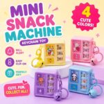 Viral Slot Machine Keychain – Interactive Fidget Toy Bag Charm, Pastel Anime Backpack Accessory for Girls & Teens (Set of 1) - Image 9