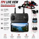 Remote Control Jet with Live Video Camera & LCD Screen Controller - Indestructible Foam RC Plane Drone Alternative, 20 Min Flight, Great Tech Gift for Boys Age 7-14 - Image 3