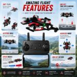 Remote Control Jet with Live Video Camera & LCD Screen Controller - Indestructible Foam RC Plane Drone Alternative, 20 Min Flight, Great Tech Gift for Boys Age 7-14 - Image 4
