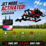 Remote Control Jet with Live Video Camera & LCD Screen Controller - Indestructible Foam RC Plane Drone Alternative, 20 Min Flight, Great Tech Gift for Boys Age 7-14 - Image 2