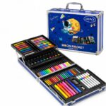133 Pcs Art Kit for Kids - Drawing & Painting Colour Set for Girls & Boys | Pencil, Oil Pastel, Watercolour, Crayon, Marker Pen & Brush Stationery Gift Box for Birthday | Art Supplies for Sketching & Craft