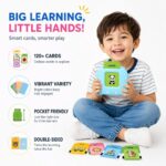Electronic Talking Flash Cards for Kids Educational Learning Toys for Boys & Girls | Baby Toddler Interactive Flashcards with Sound | 224 Words Cards Game - Image 6