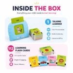 Electronic Talking Flash Cards for Kids Educational Learning Toys for Boys & Girls | Baby Toddler Interactive Flashcards with Sound | 224 Words Cards Game - Image 7