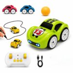 Sensor Induction Line Following Car Remote Control RC Toy for Kids Boys Girls - Magic Track Mini Racing Car with LED Light, Rechargeable Electric Drift Car Gift Set 3-8 Years