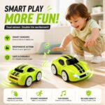 Sensor Induction Line Following Car Remote Control RC Toy for Kids Boys Girls - Magic Track Mini Racing Car with LED Light, Rechargeable Electric Drift Car Gift Set 3-8 Years - Image 5