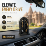 Kart Bazaar Shree Ram Lalla Ayodhya Mandir Murti | Premium Black & Gold Resin Lord Rama Statue Showpiece for Car Dashboard, Home Pooja Mandir, Living Room Office Decor & Spiritual Gifting - Image 4