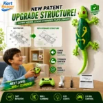 Kart Bazaar Wall Climbing RC Lizard Toy | Remote Control Gecko that Crawls on Walls & Ceilings | 360° Stunt RC with LED Eyes | Prank & Thrill Gift for Boys & Girls - Image 3