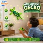 Kart Bazaar Wall Climbing RC Lizard Toy | Remote Control Gecko that Crawls on Walls & Ceilings | 360° Stunt RC with LED Eyes | Prank & Thrill Gift for Boys & Girls - Image 4