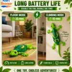 Kart Bazaar Wall Climbing RC Lizard Toy | Remote Control Gecko that Crawls on Walls & Ceilings | 360° Stunt RC with LED Eyes | Prank & Thrill Gift for Boys & Girls - Image 6