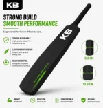 Kart Bazaar Plastic Cricket Bat Full Size for Tennis Ball | Lightweight Hard Plastic Bat for Cricket Practice, Gully & Tournament | Strong Grip, Premium Quality Bat for Kids, Boys, Adults & Professional Players - Image 3