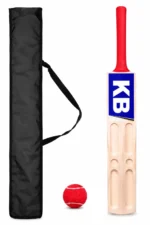 Kart Bazaar Scoop Cricket Bat for Hard Tennis Ball | Wooden Full Size Lightweight Design for Adults & Men | Thick Edges, Wide Sweet Spot, Premium Quality