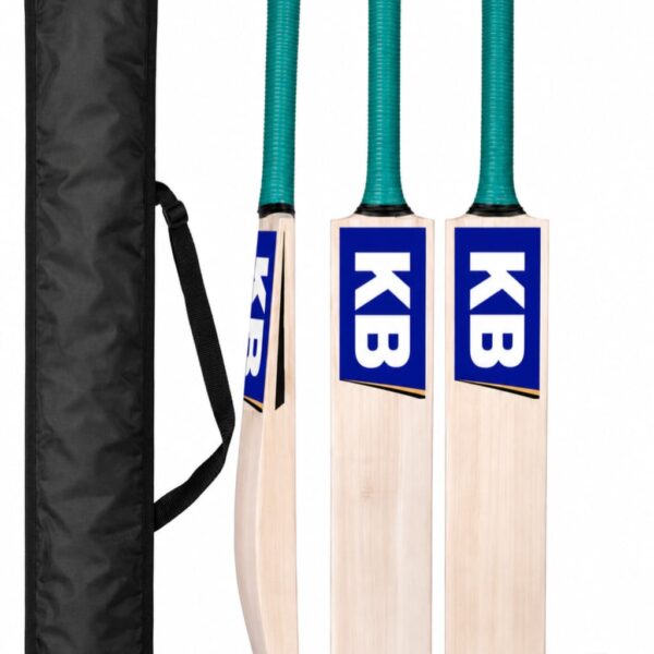 Kart Bazaar Poplar Willow Cricket Bat Full Size for Tennis Ball | Lightweight Wooden Bat for Adults Men & Boys | Natural Wood Cricket Bat for Hard Tennis Ball, Gully Cricket & Practice | Short Handle, Premium Grade