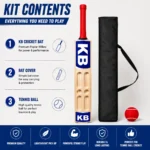 Kart Bazaar Scoop Cricket Bat for Hard Tennis Ball | Wooden Full Size Lightweight Design for Adults & Men | Thick Edges, Wide Sweet Spot, Premium Quality - Image 7