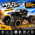 Kart Bazaar 2.4GHz Mist Spray Remote Control Off Road Car for Kids | Rechargeable 4WD RC Monster Truck with LED Lights, USB Type-C Charging, Shock Absorbers - Image 6