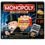 Monopoly Ultimate Banking Edition Board Game | Electronic Banking Unit with Bank Cards | Family Board Game for Kids & Adults | 2-4 Players | Ages 8+ |