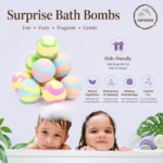Bath Bombs Gift Set of 5 | Natural Fizzy Bath Bombs with Rich Lather | Moisturizing & Relaxing Spa Bath Bombs for Women Men & Kids | - Image 5