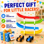 4-Level Ramp Racer Toy Car Track for Kids | Colorful Gravity Racing Track with 2 Mini Cars | Educational Montessori Toy - Image 7