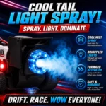RC Formula Racing Car for Kids | Rechargeable Remote Control F1 Car with Mist Spray, LED Lights, USB Charging & Full Function Steering - Image 3