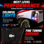 RC Formula Racing Car for Kids | Rechargeable Remote Control F1 Car with Mist Spray, LED Lights, USB Charging & Full Function Steering - Image 7