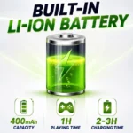 Wireless Bluetooth Game Controller for Android, PC, Consoles & Android TV | Rechargeable Wireless Gaming Gamepad with Phone Holder, Dual Joysticks & USB Charging - Image 4