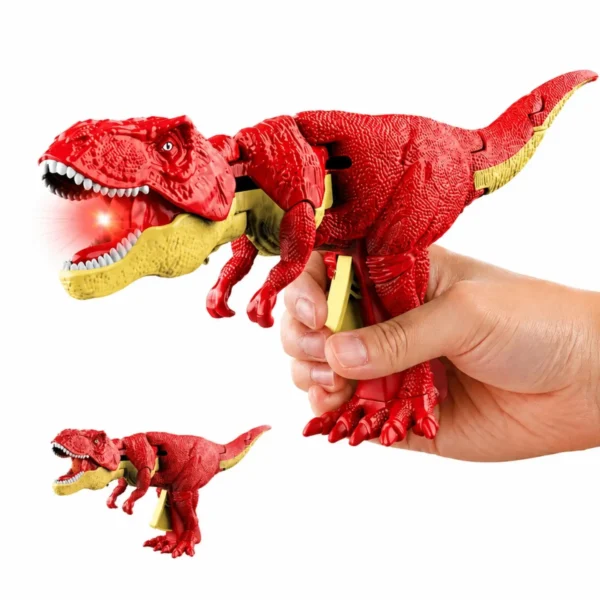 T-Rex Dinosaur Toy for Kids | Roaring & Light-Up Dinosaur with Button-Activated Sound and Flashing Lights | Realistic Prehistoric Action Toy